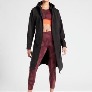 ATHLETA WOMEN’S 486255 TENACITY DUSTER SWEATSHIRT size small